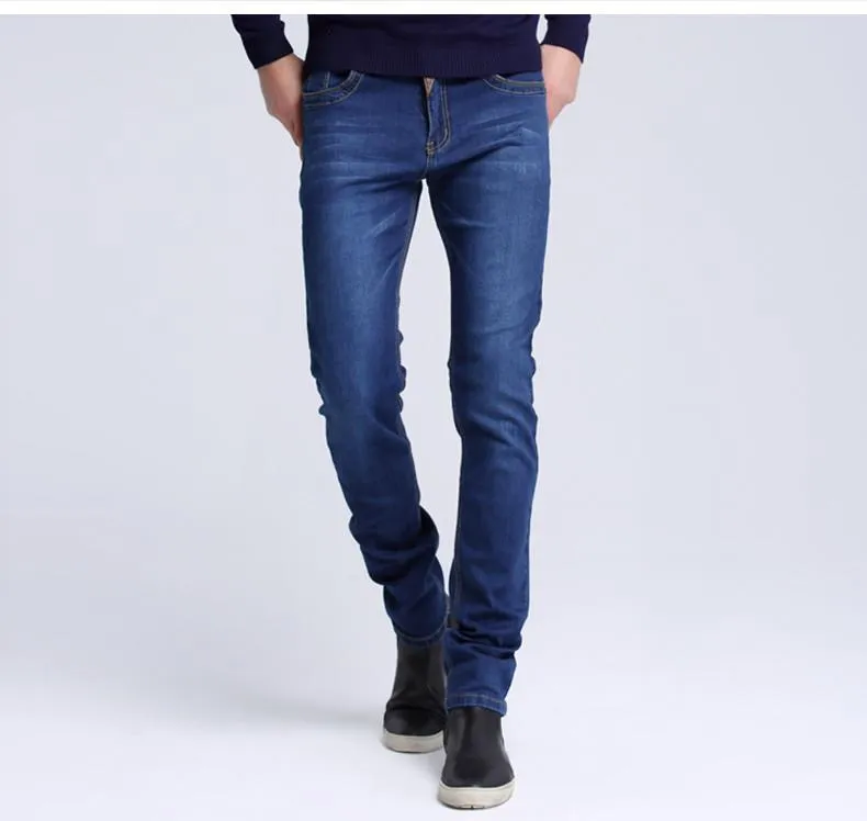 West Louis™ Casual High Elasticity Jeans