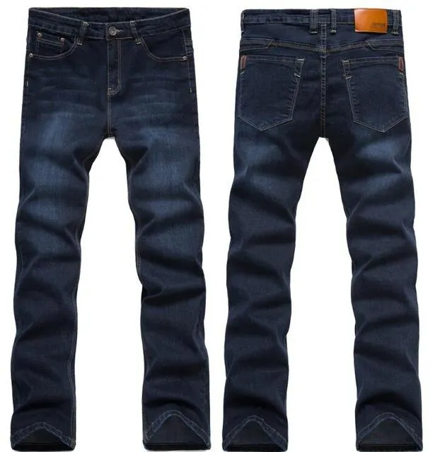 West Louis™ Casual High Elasticity Jeans