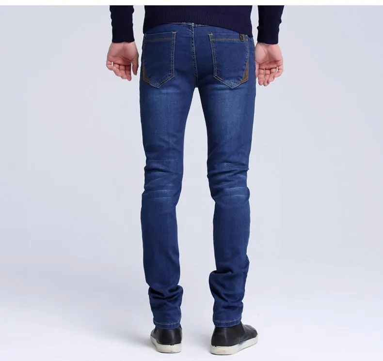 West Louis™ Casual High Elasticity Jeans