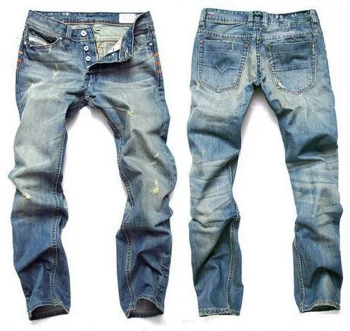 West Louis™ Famous Designer Cotton Jeans