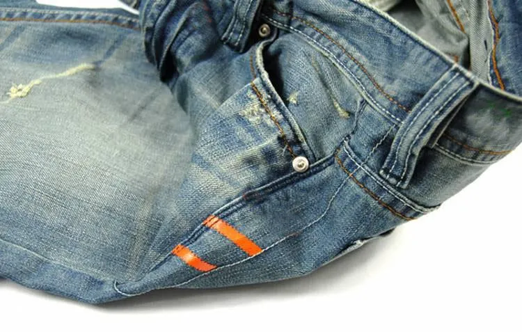 West Louis™ Famous Designer Cotton Jeans