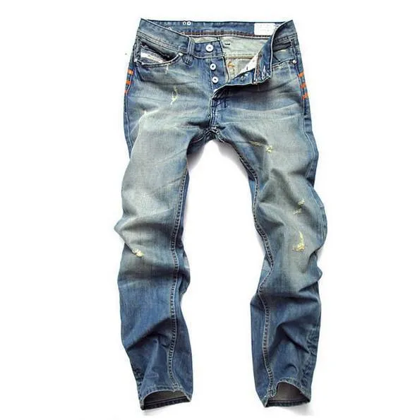 West Louis™ Famous Designer Cotton Jeans