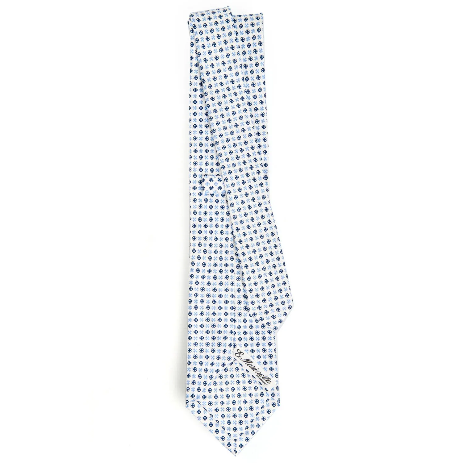 WHITE CLASSIC SILK TIE