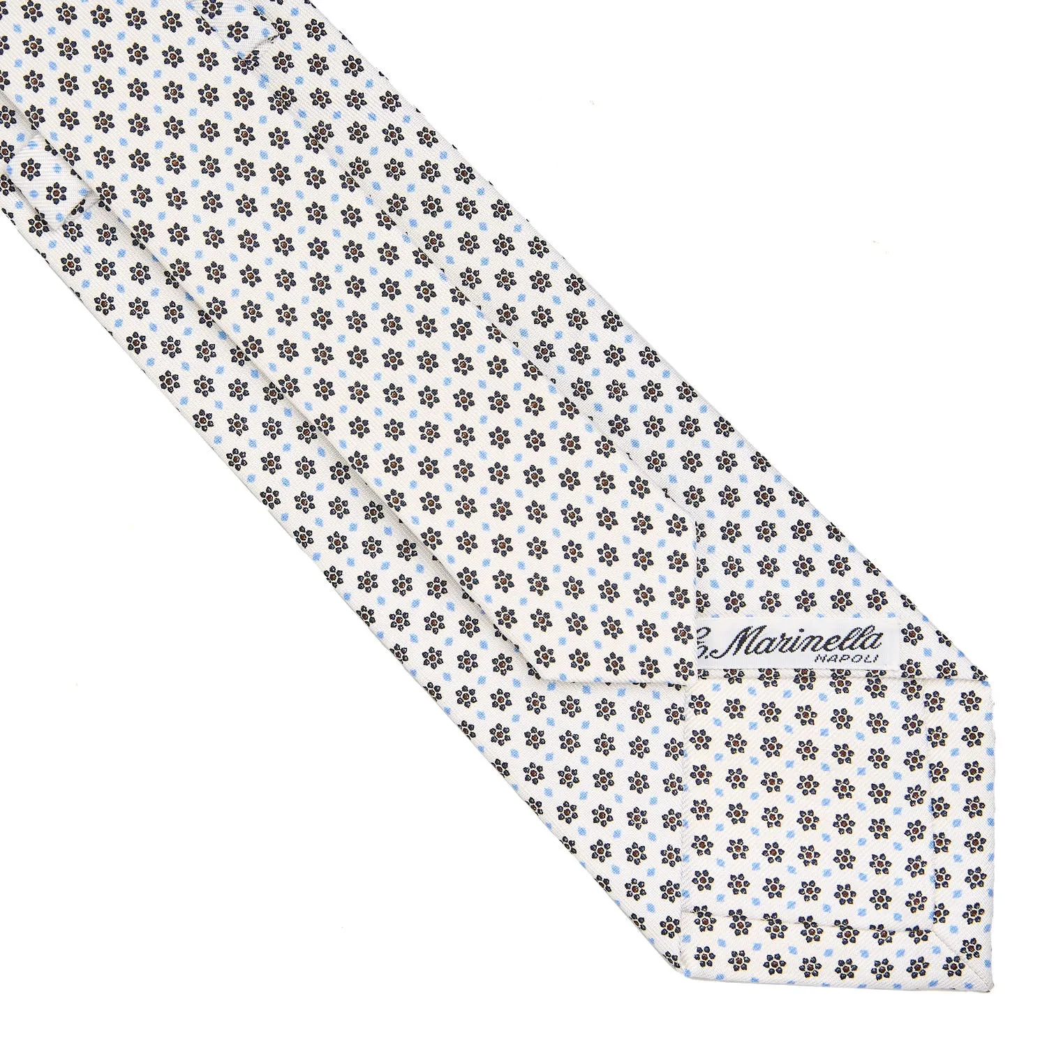 WHITE CLASSIC SILK TIE