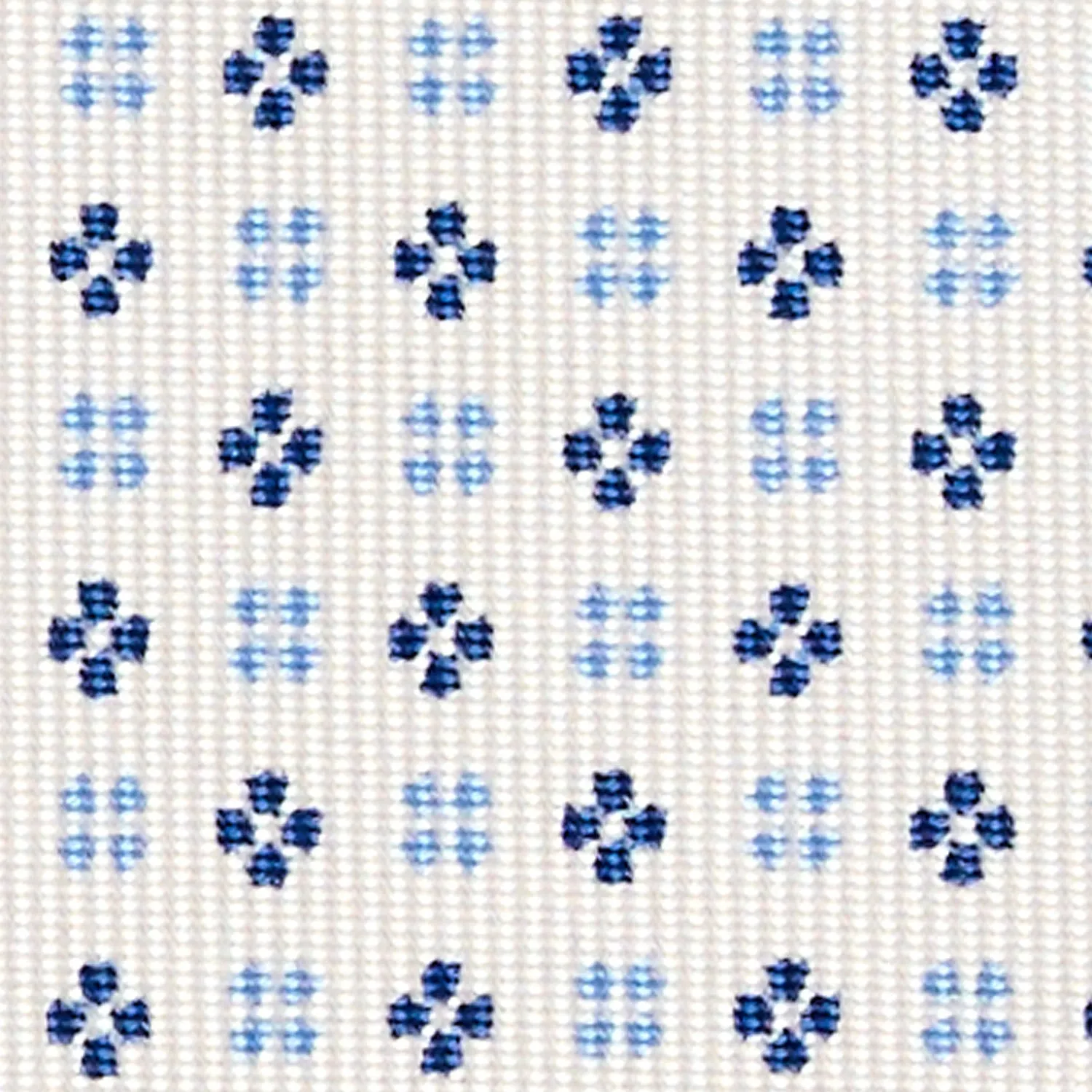 WHITE CLASSIC SILK TIE