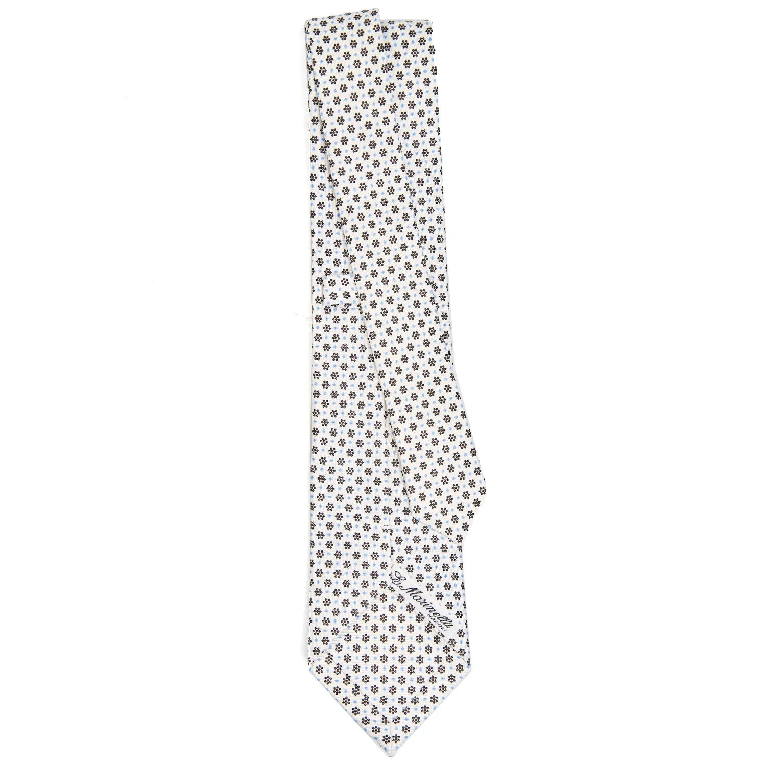 WHITE CLASSIC SILK TIE
