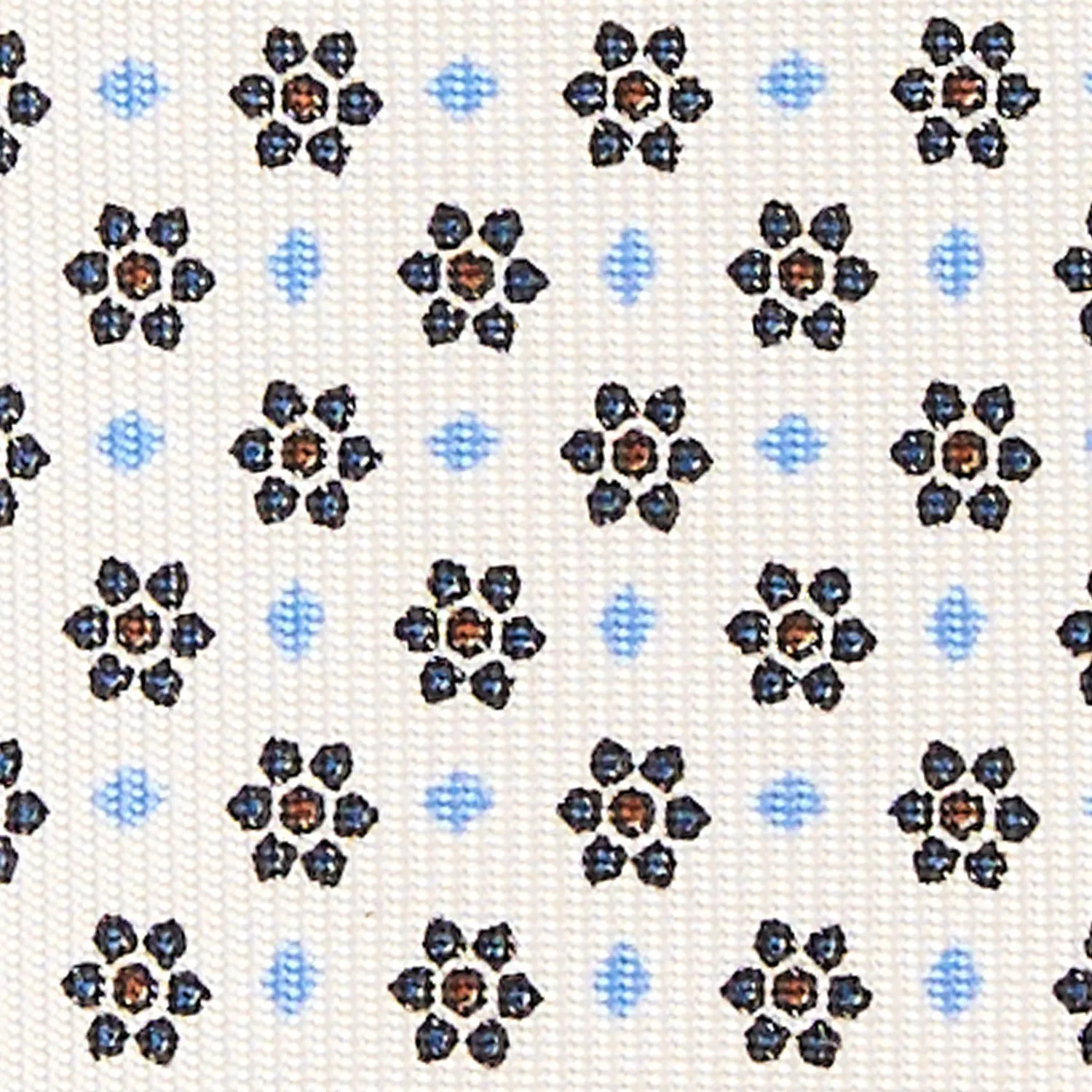 WHITE CLASSIC SILK TIE