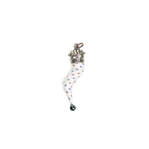 WHITE GOOD-LUCK CHARM