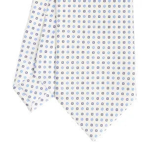 WHITE SARTORIAL CLASSIC SILK TIE