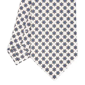 WHITE SARTORIAL CLASSIC SILK TIE