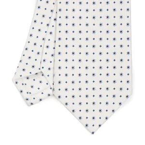 WHITE SARTORIAL CLASSIC SILK TIE