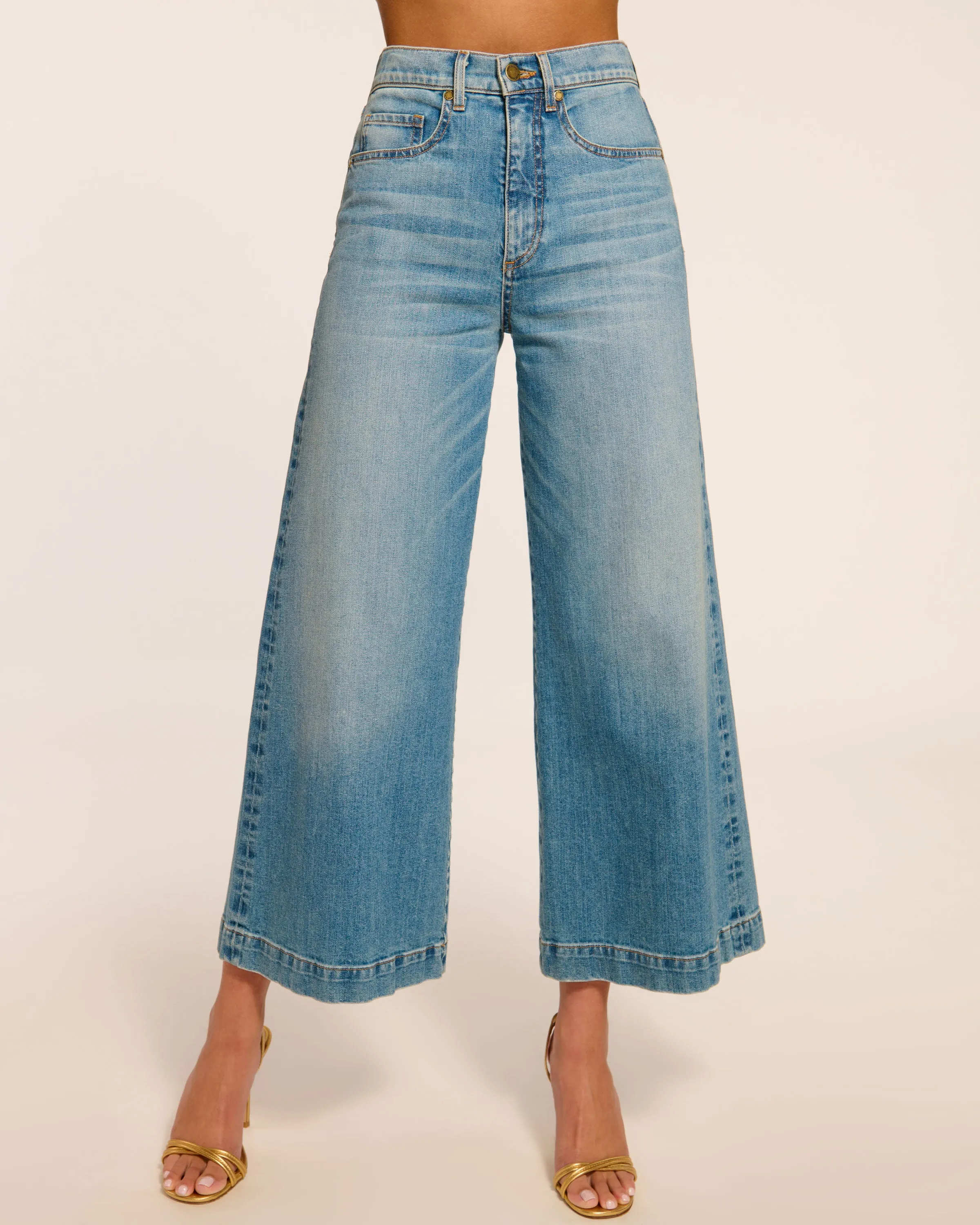 Wide Leg Cropped Tyra Jean