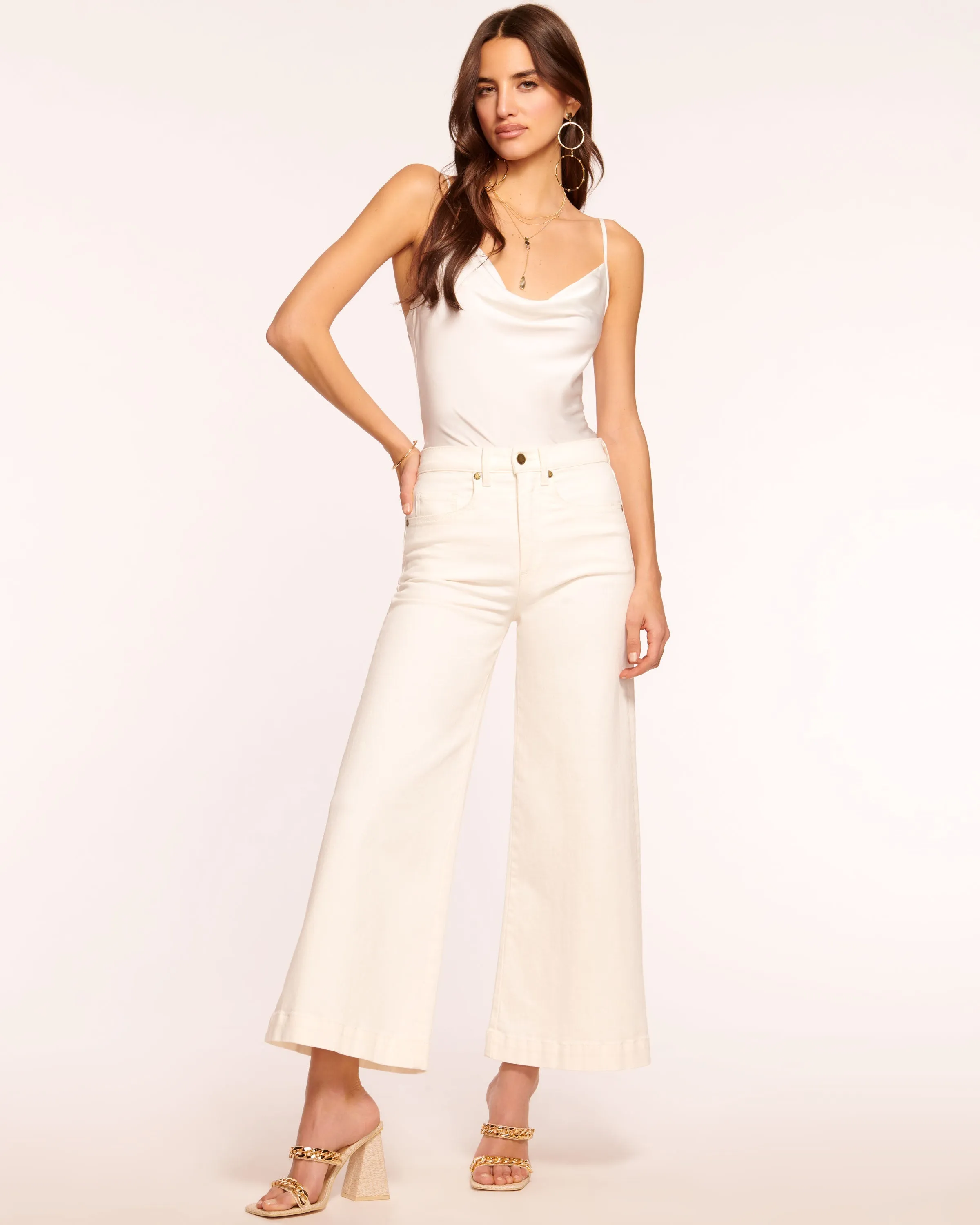 Wide Leg Cropped Tyra Jean