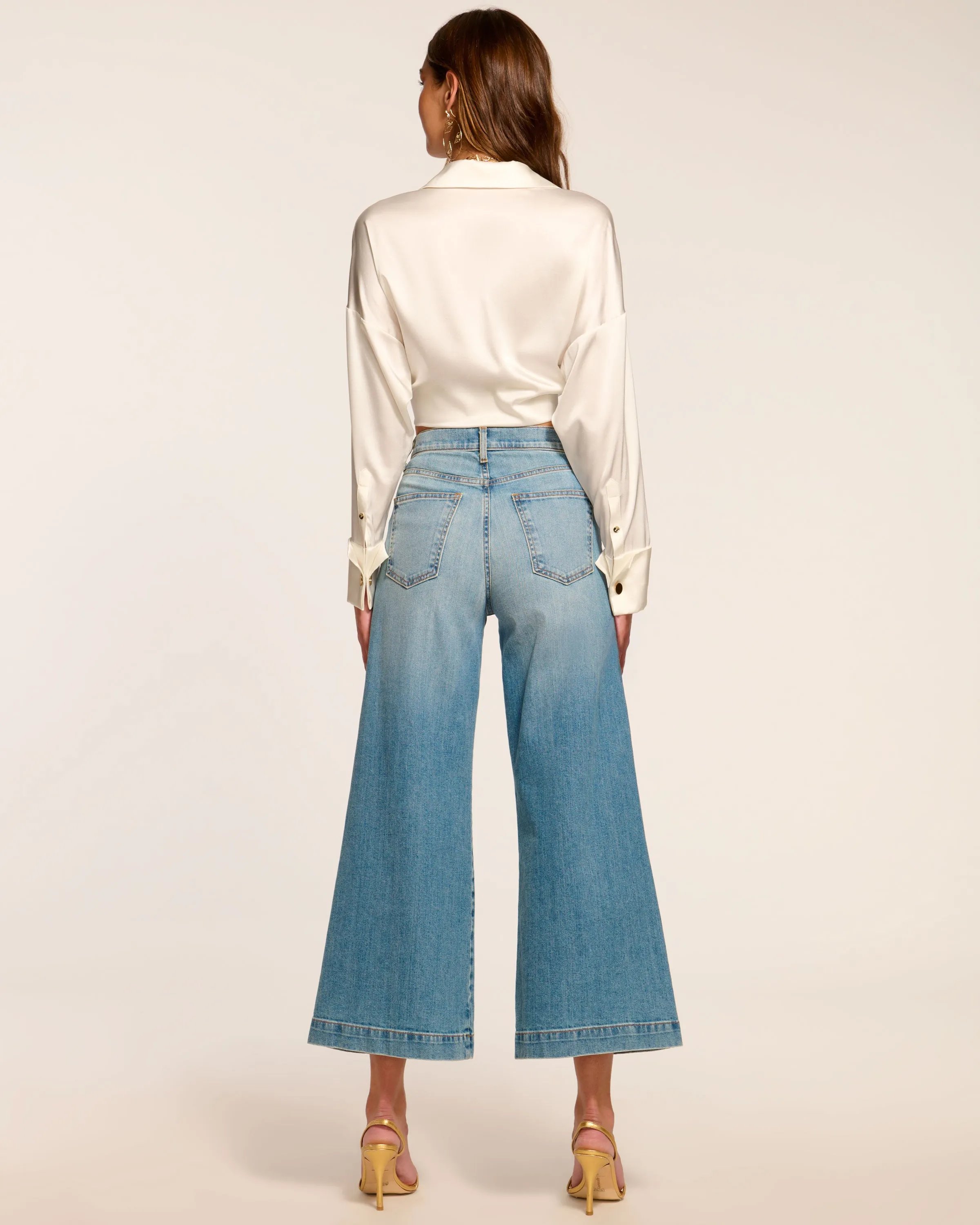Wide Leg Cropped Tyra Jean