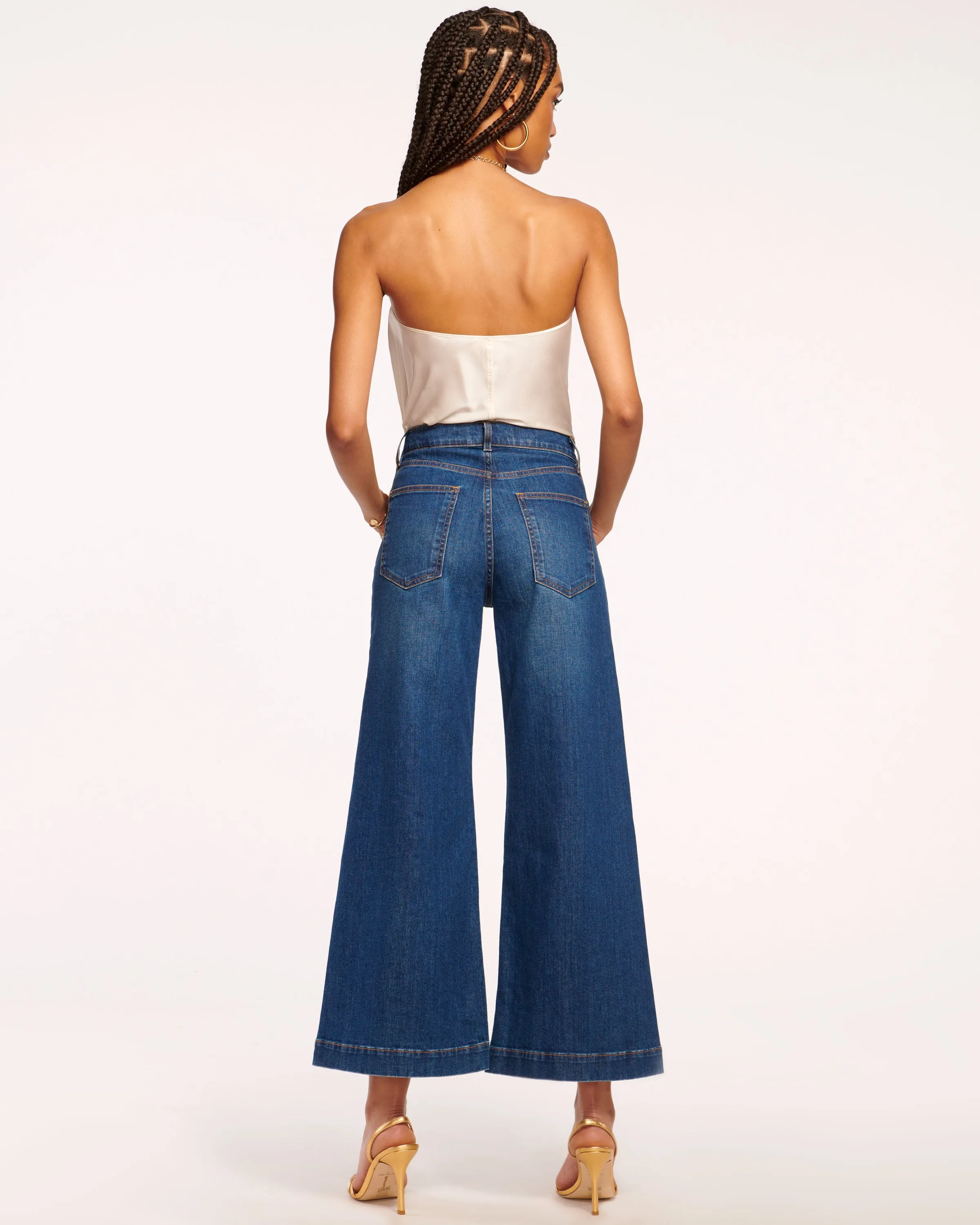 Wide Leg Cropped Tyra Jean
