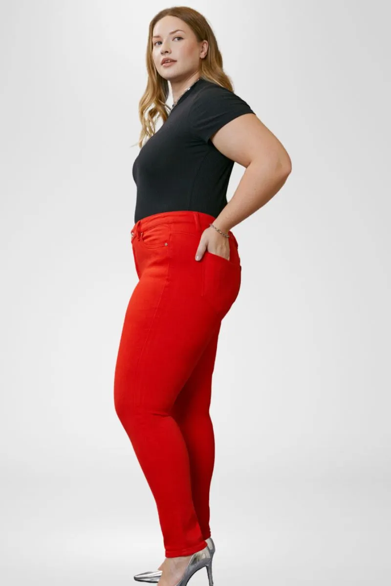 Willa High Rise Super Skinny Jeans (Plus Size)