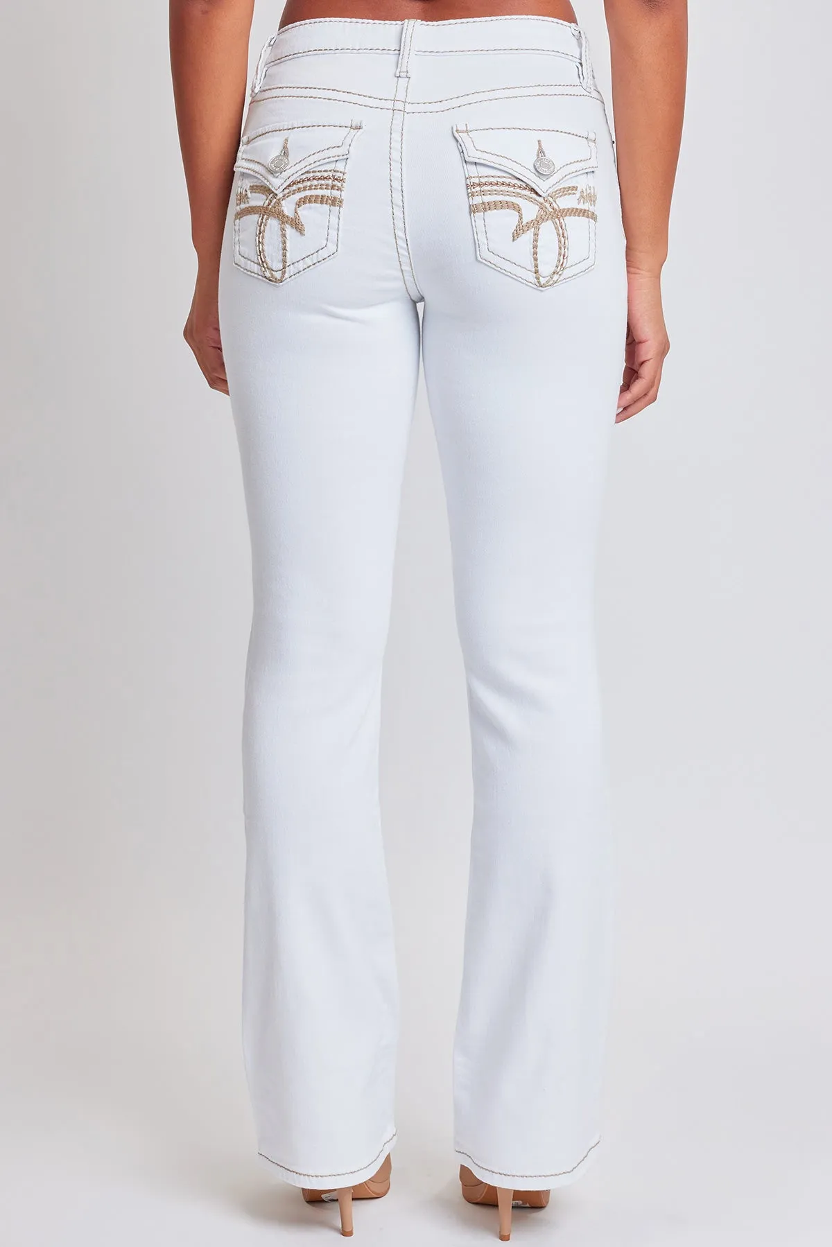Women’s Premium Heavy Stitch Mid-Rise Bootcut Jeans