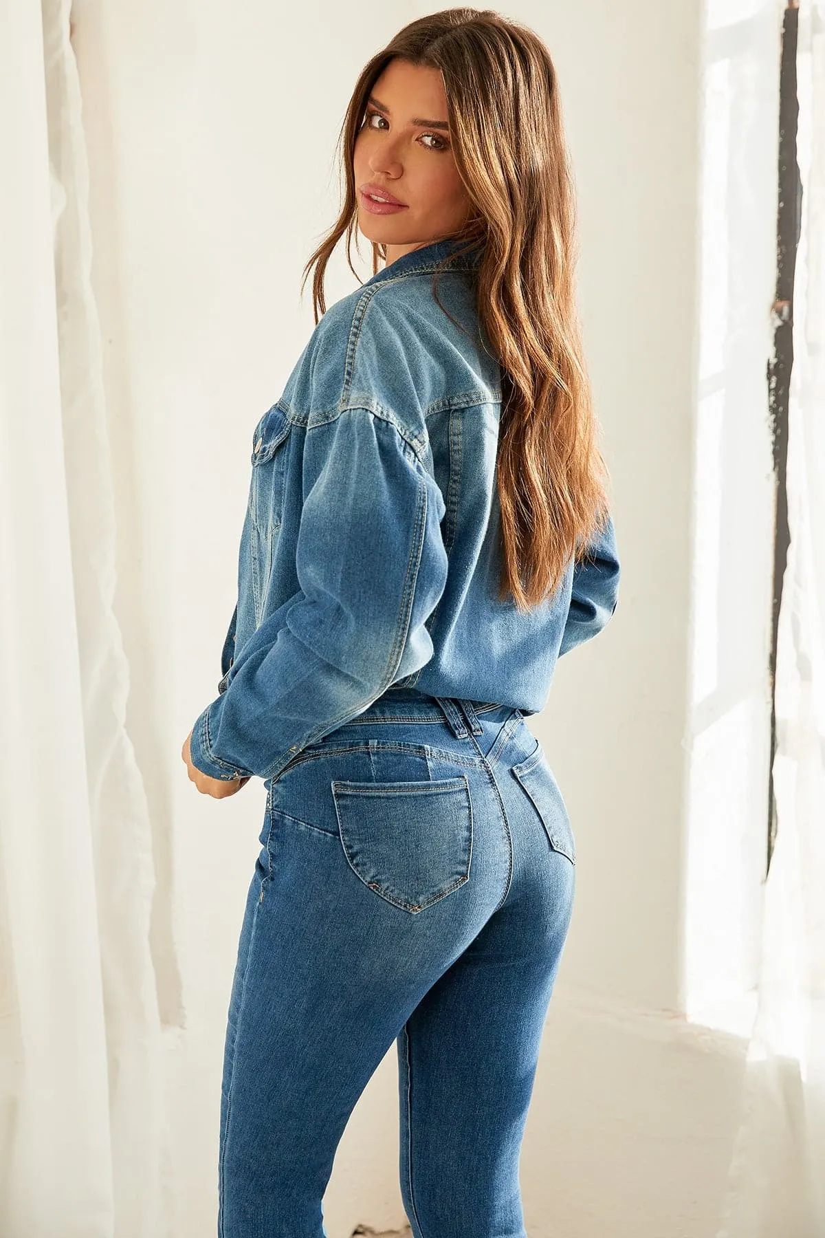 Women’s Sustainable WannaBettaButt Mid Rise Bootcut Jeans