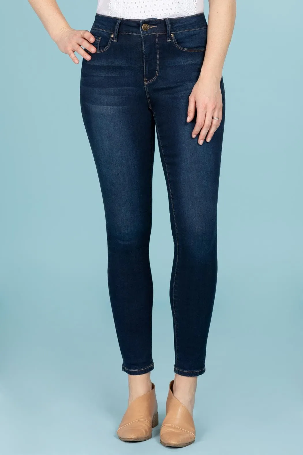 Women's Tummy Control High Rise Skinny Jean