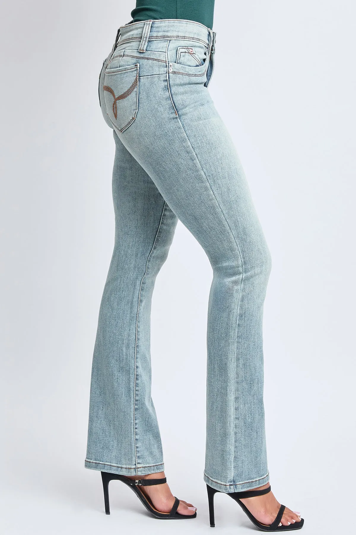 Women's WannaBettaButt Mid Rise Bootcut Jeans