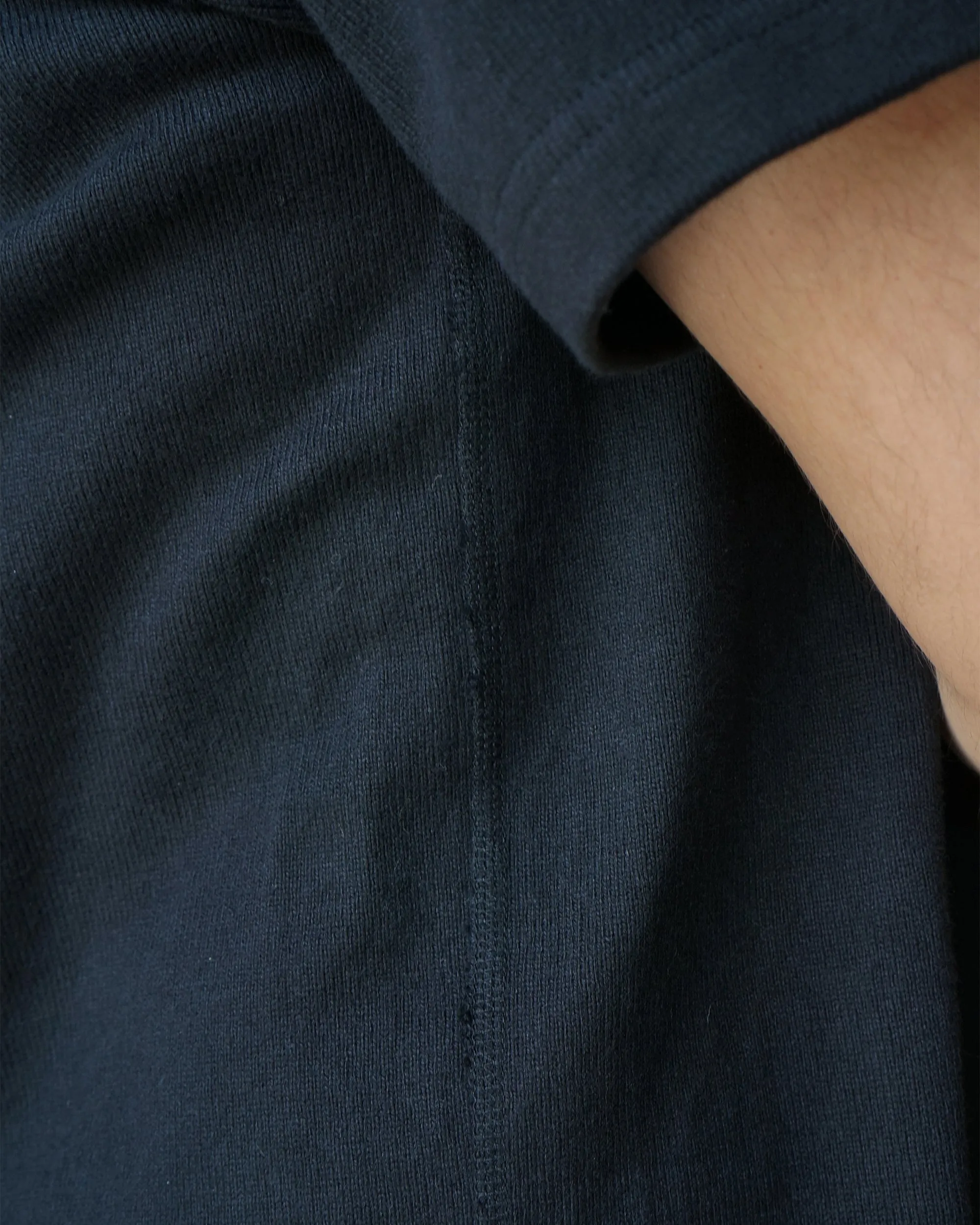 Wonder Looper 409gsm Double Heavyweight T Shirt - Black