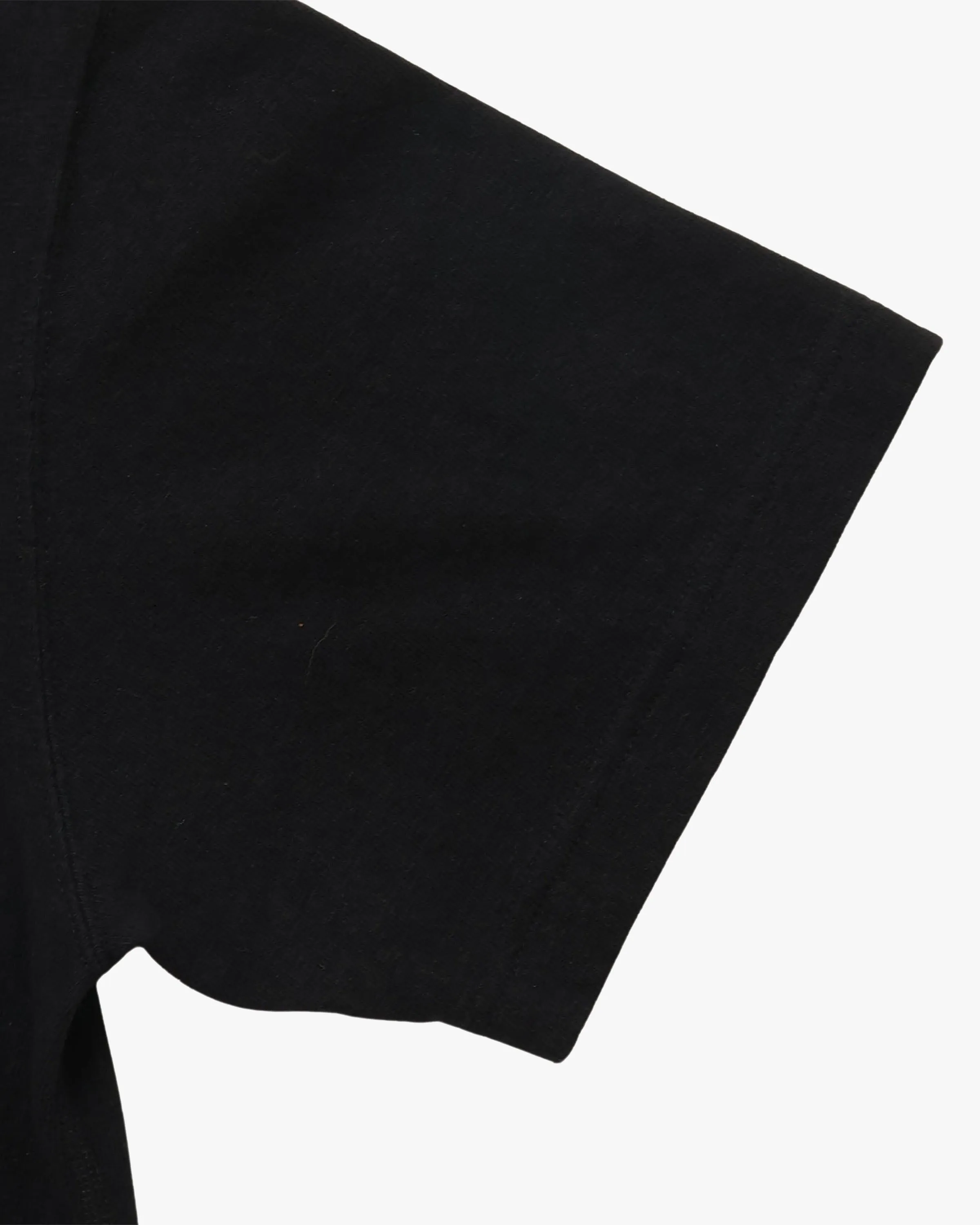 Wonder Looper ELS Recycled Cotton Slub T Shirt - Black