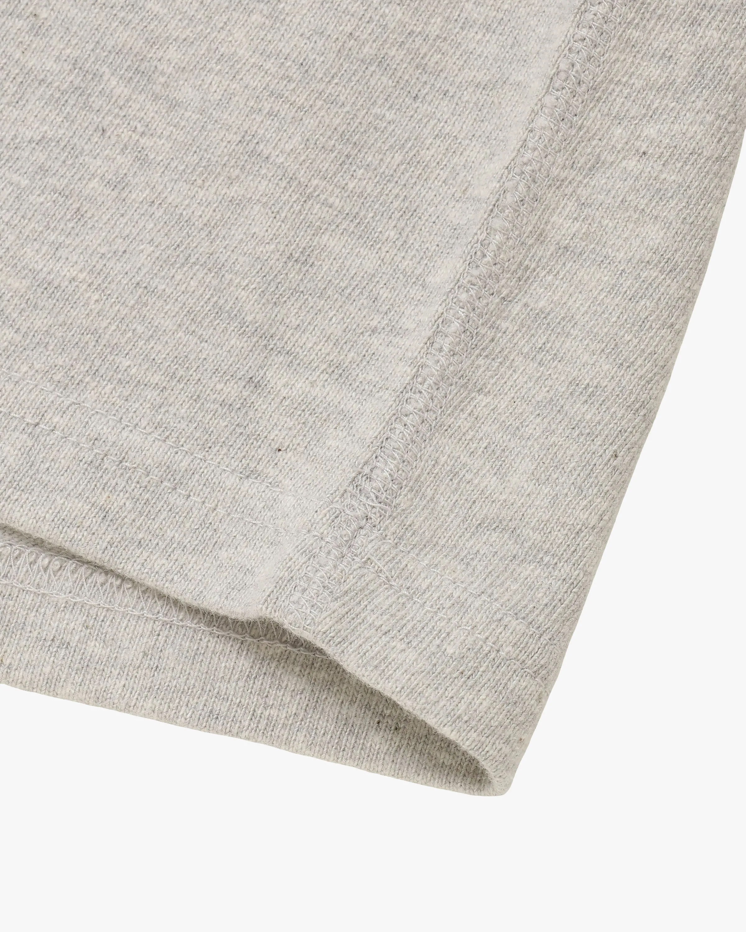 Wonder Looper ELS Recycled Cotton Slub T Shirt - Heather Grey