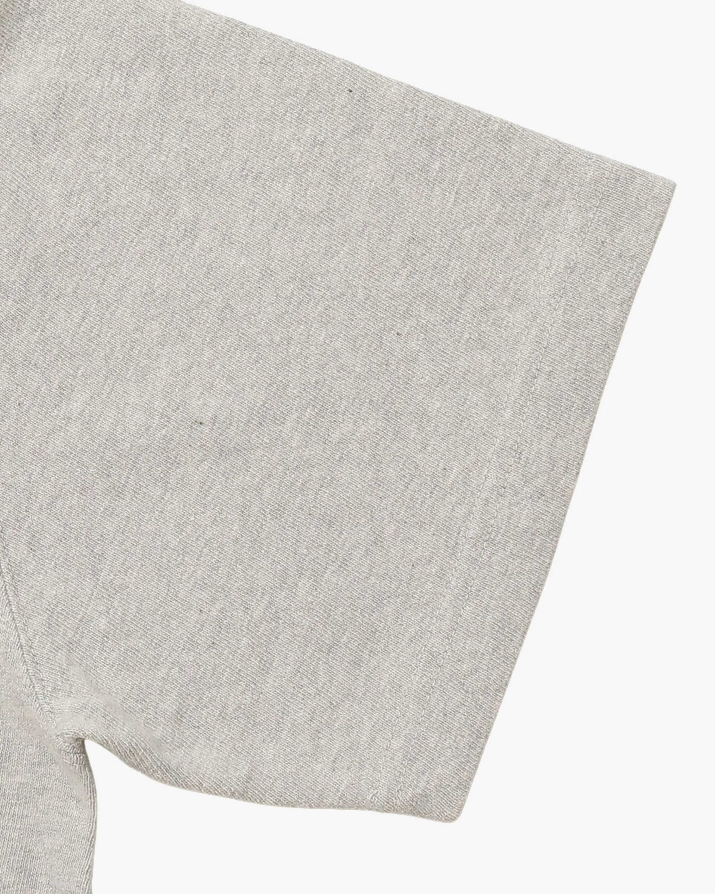 Wonder Looper ELS Recycled Cotton Slub T Shirt - Heather Grey