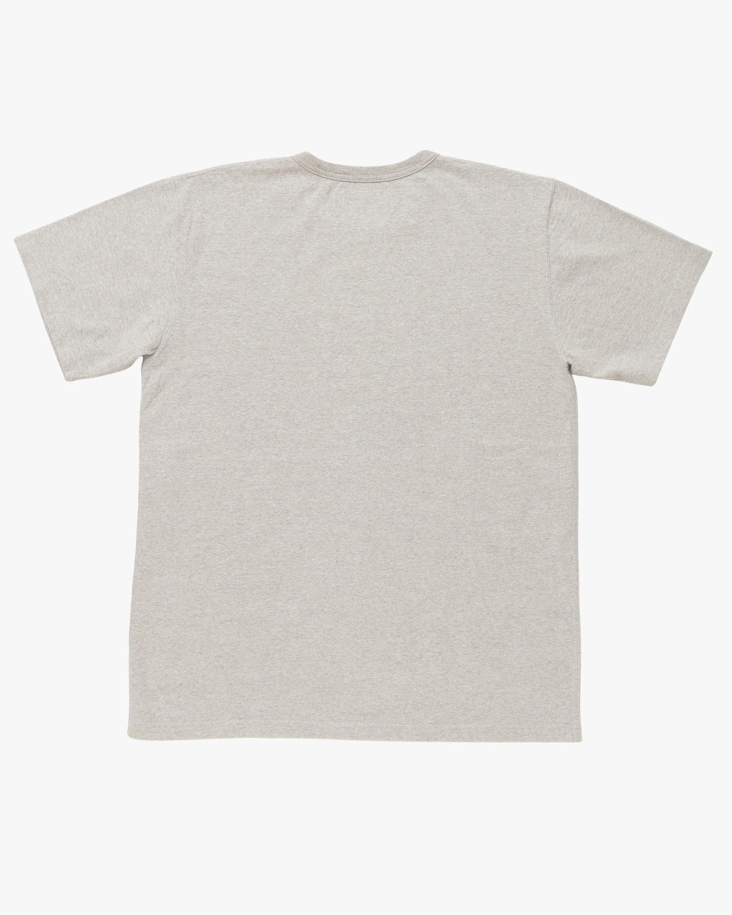 Wonder Looper ELS Recycled Cotton Slub T Shirt - Heather Grey