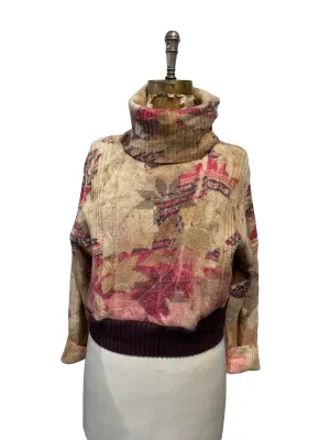 Wool  cowl semi crop