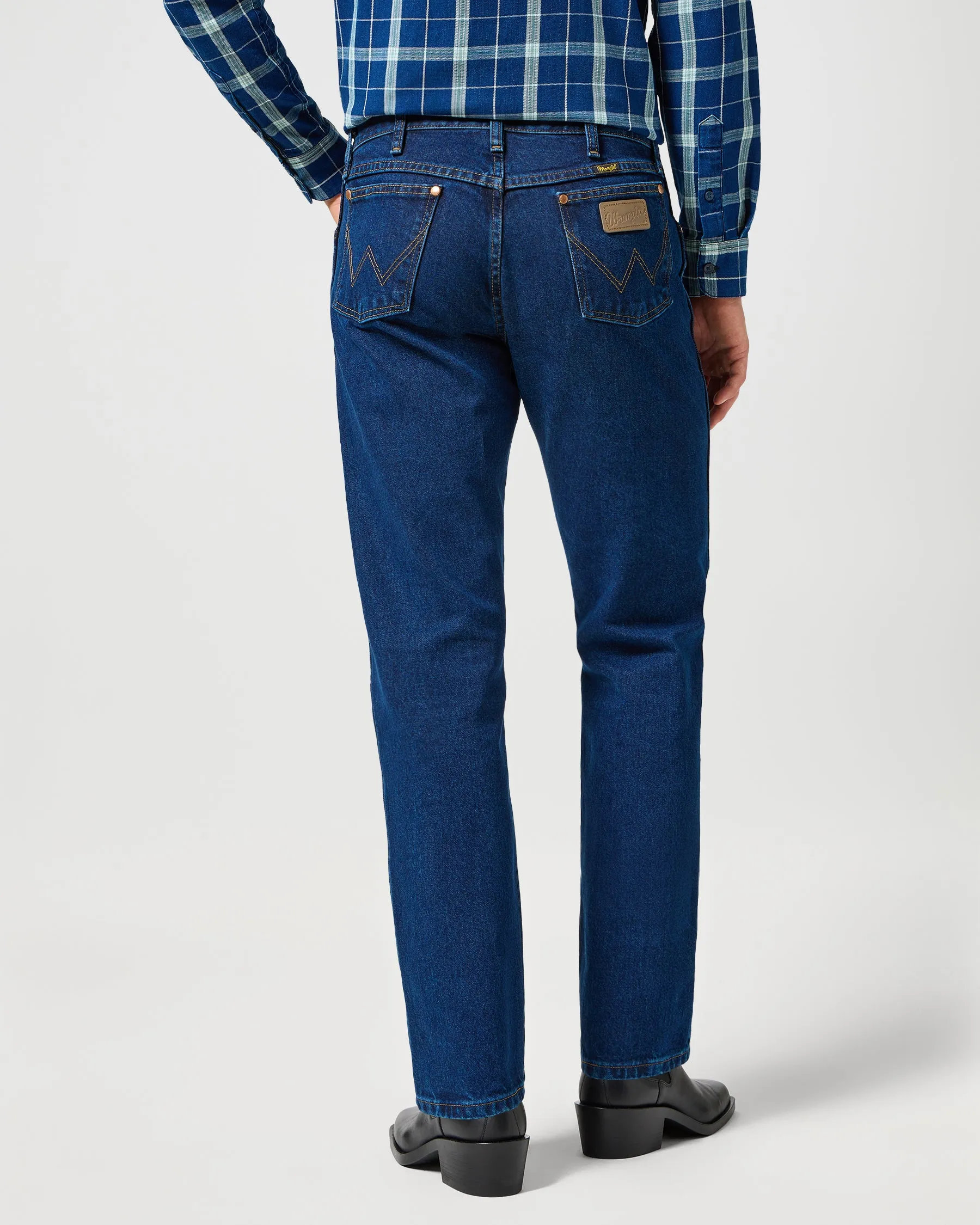 Wrangler 13MWZ Original Cowboy Cut Mens Jeans - Dark Stone