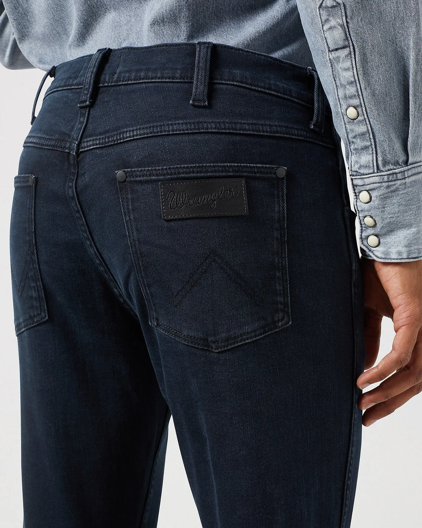 Wrangler Greensboro Regular Fit Mens Jeans - Cloudy Skies