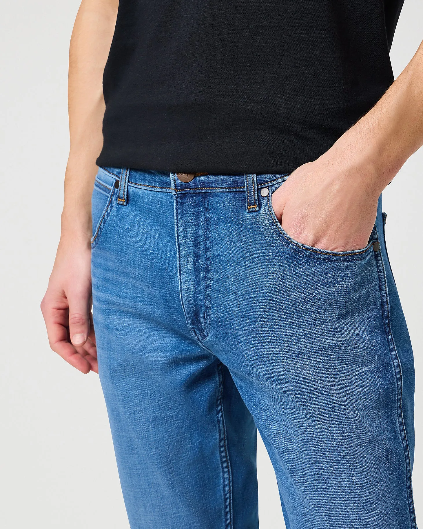 Wrangler Greensboro Regular Fit Mens Jeans - Softwear