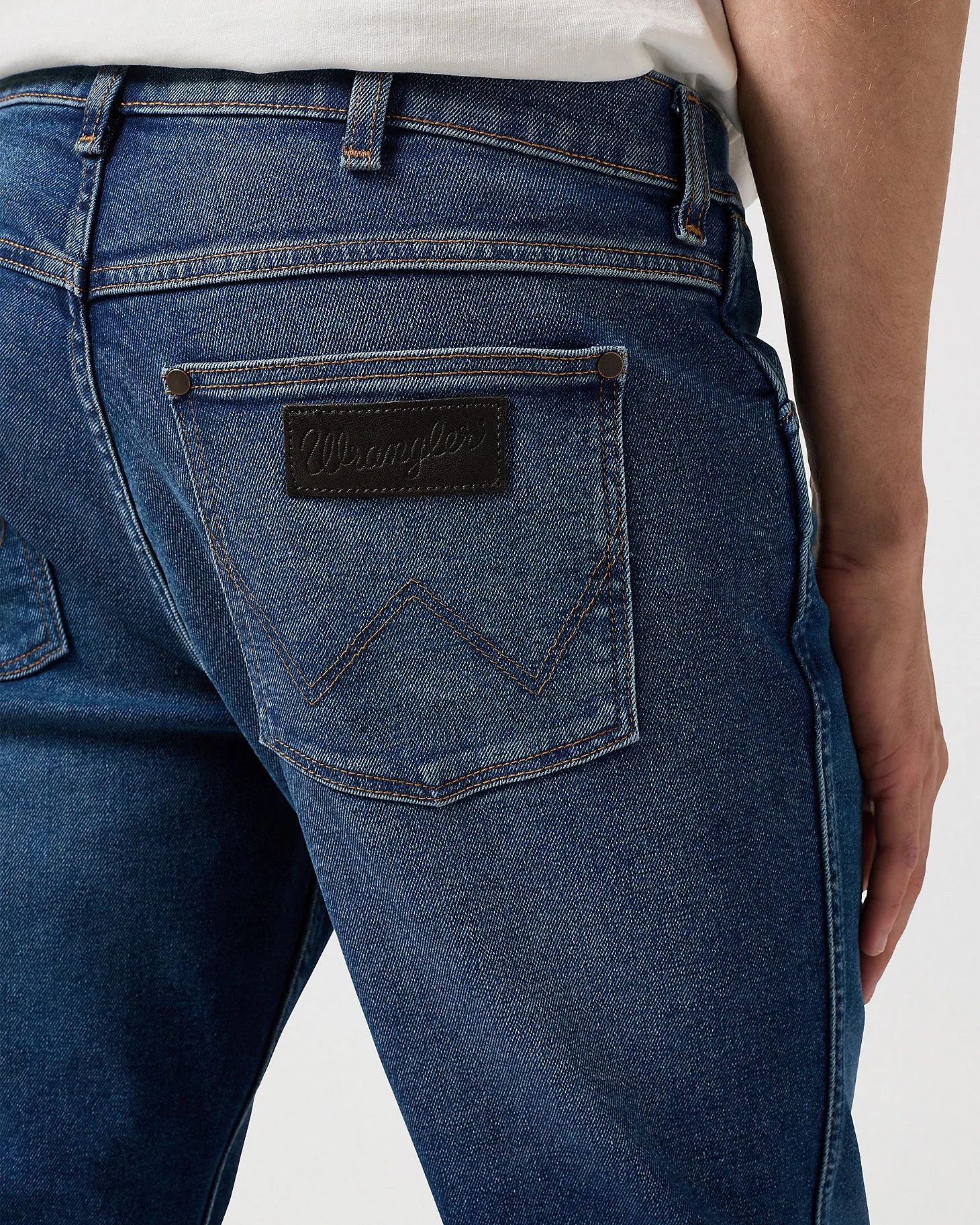Wrangler Horizon '365 Cool' Bootcut Mens Jeans - Old Habits