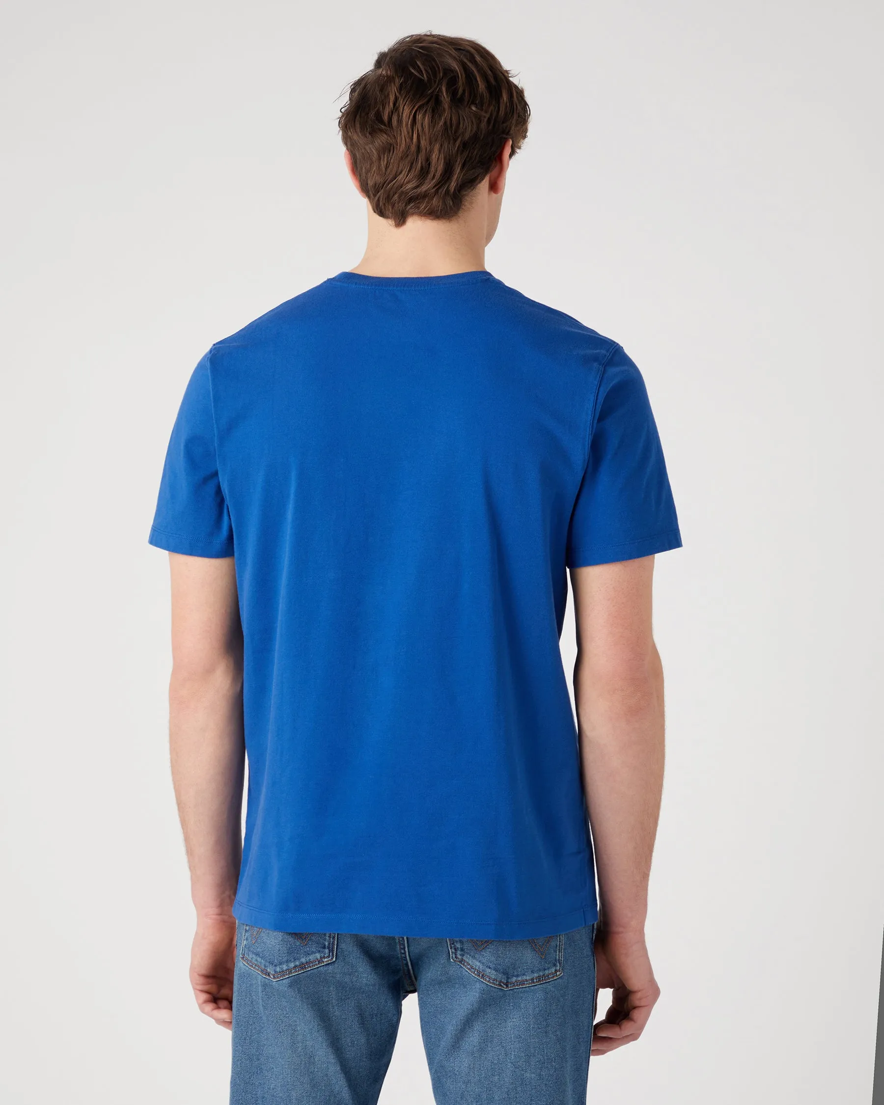 Wrangler Pocket Tee - True Blue