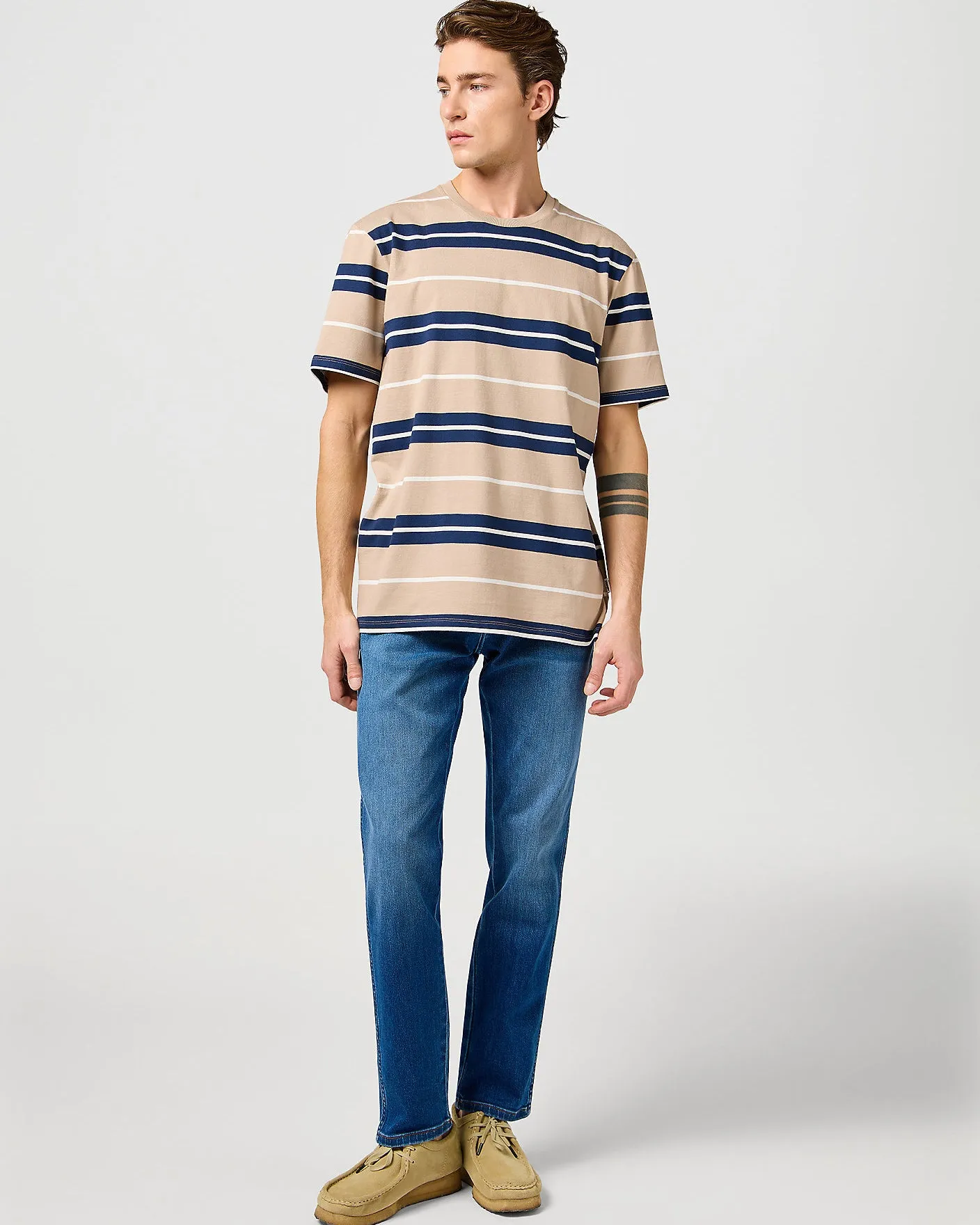 Wrangler River Regular Tapered Mens Jeans - Outlaw