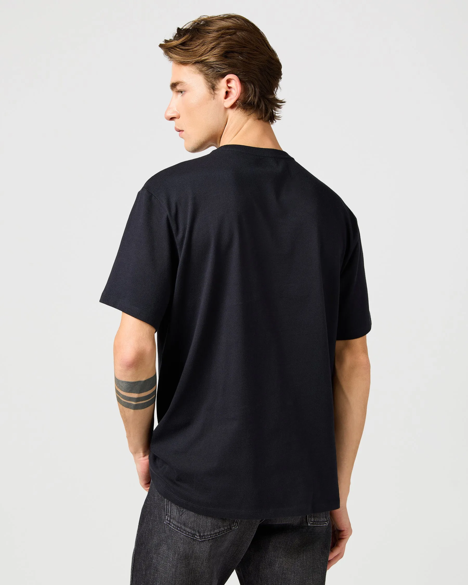 Wrangler Solid Tee - Black