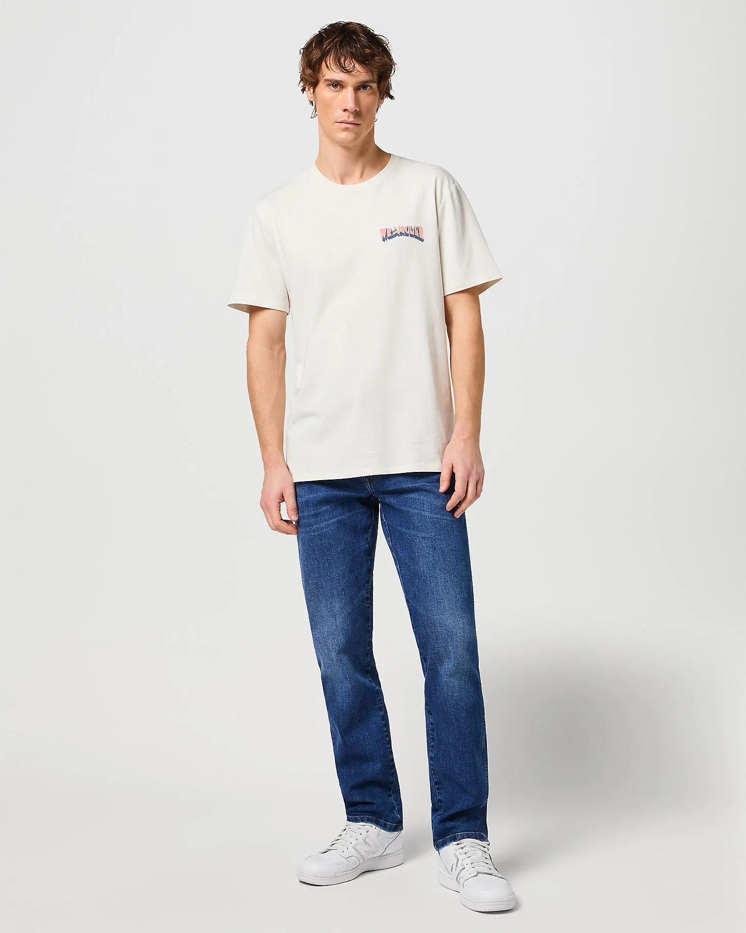 Wrangler Texas Stretch Authentic Straight Lightweight Mens Jeans - Dean
