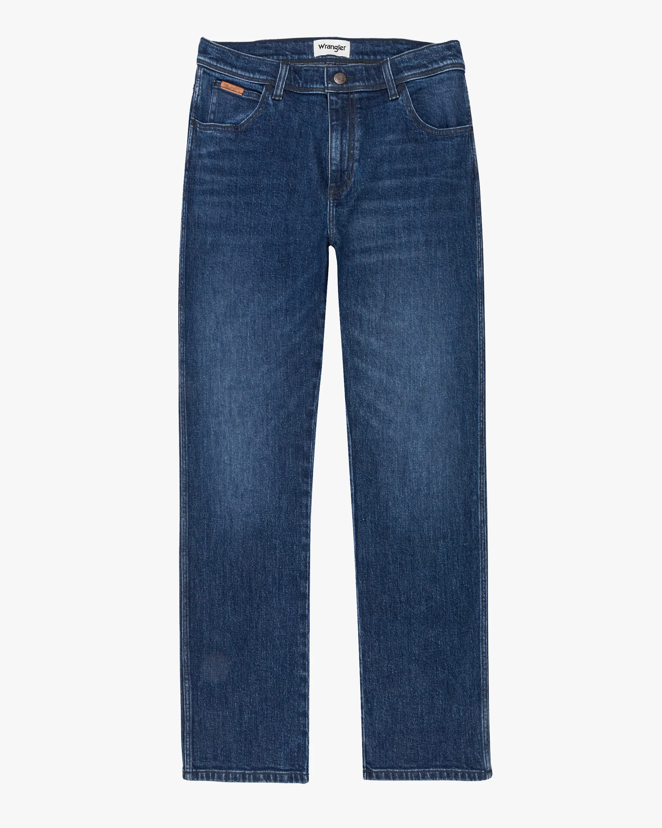 Wrangler Texas Stretch Authentic Straight Mens Jeans - Dancing Water