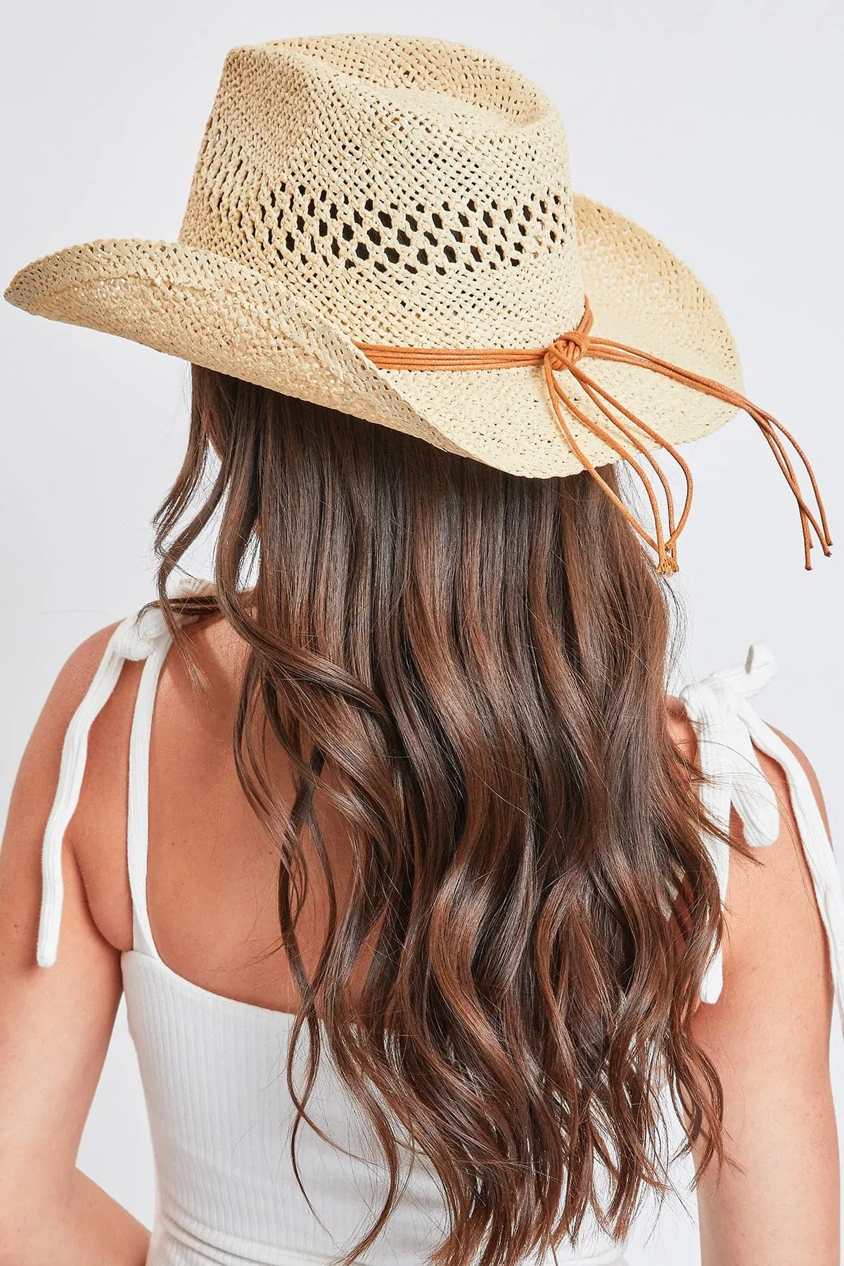 Wynonna Ivory Straw Cowboy Hat