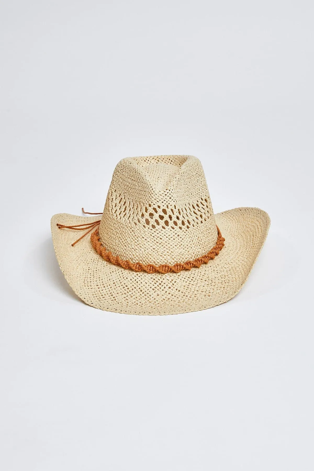 Wynonna Ivory Straw Cowboy Hat
