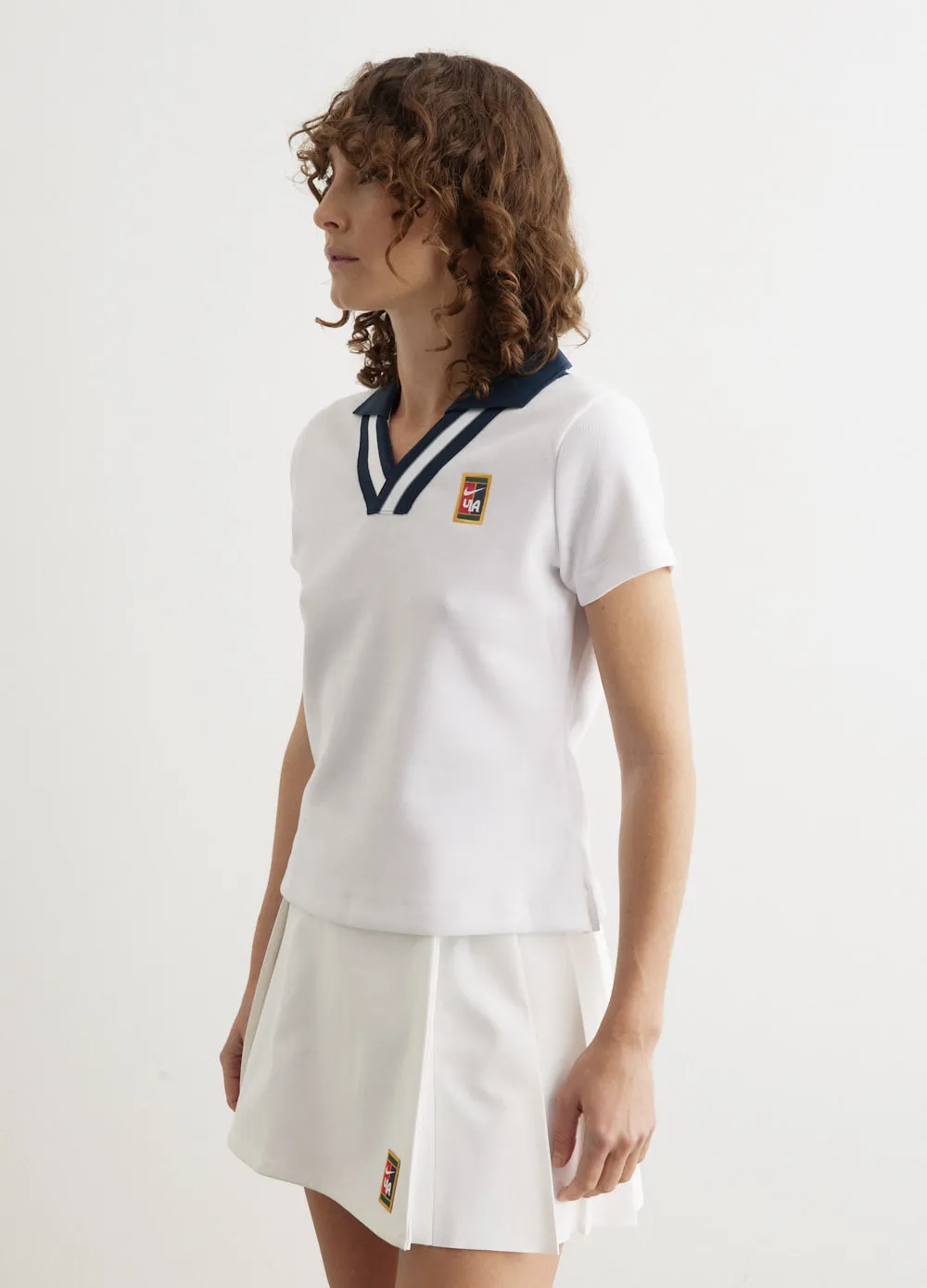 x YOON Short Sleeve Polo Top