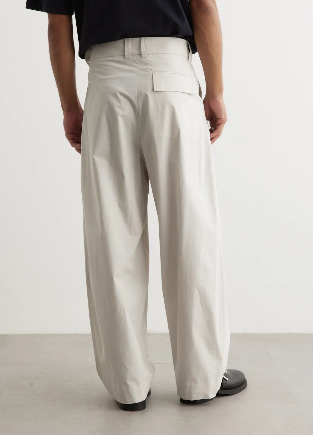 Yale Double Pleat Volume Pants