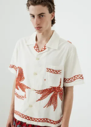 Yarn Bow Short Sleeve Shirt