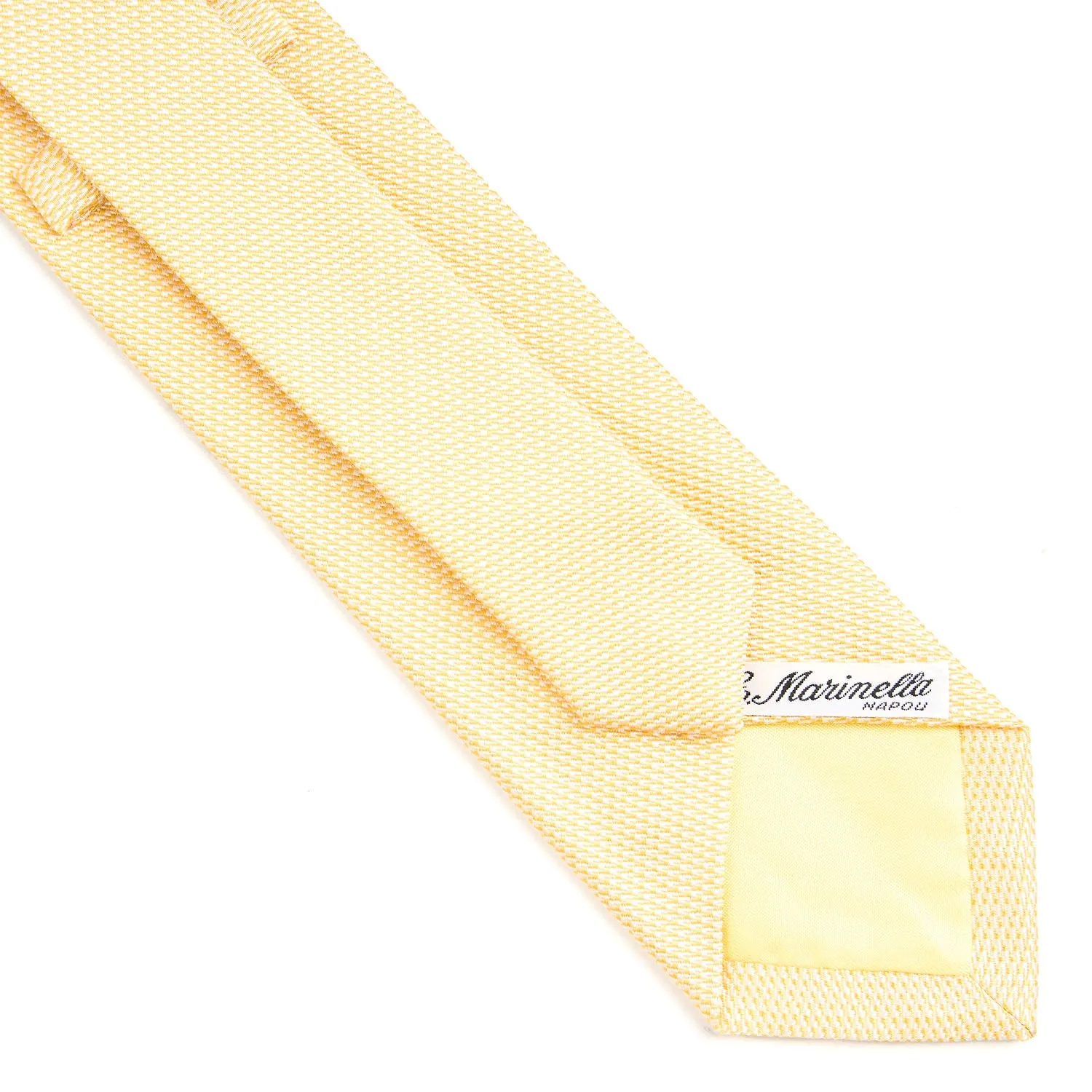 YELLOW CEREMONIAL JACQUARD SILK TIE