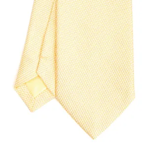 YELLOW CEREMONIAL JACQUARD SILK TIE