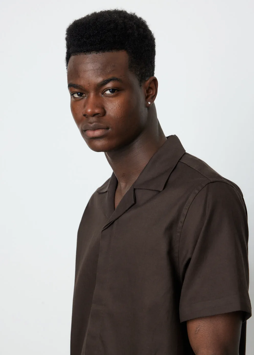 York Camp Collar Short Sleeve Shirt