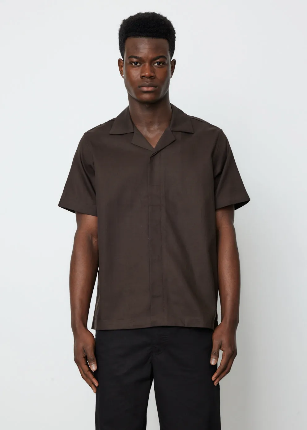 York Camp Collar Short Sleeve Shirt
