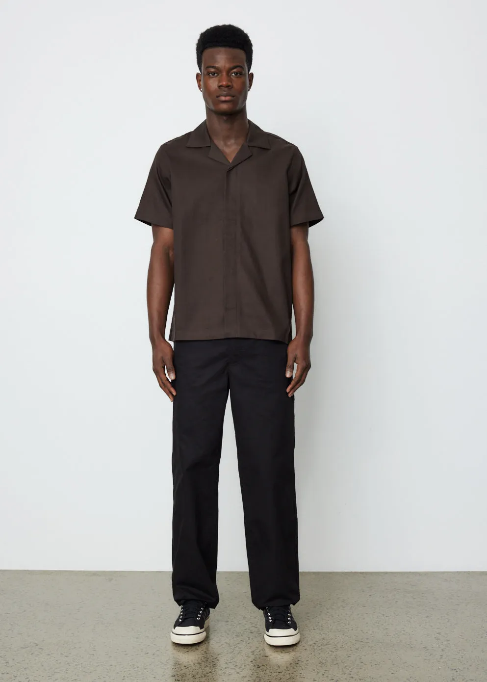 York Camp Collar Short Sleeve Shirt