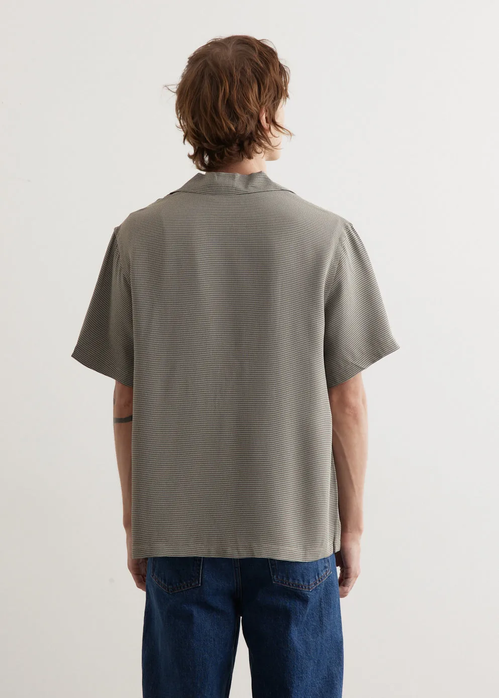 York Mini Houndstooth Short Sleeve Shirt